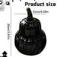 thumbnail image 2 of Halloween Pumpkin Glass Canister with Airtight Lid, Aesthetic Candy Storage Jar for Living Room Tray Kitchen Decor, 2 of 8