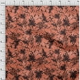 thumbnail image 4 of oneOone Cotton Flex Orange Fabric Abstract Floral Diy Clothing Quilting Fabric Print Fabric By Yard 40 Inch Wide-2ra, 4 of 5