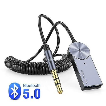 Câble de dongle adaptateur Bluetooth Aux pour voiture 3,5 mm Jack Aux  Bluetooth 5.0 récepteur