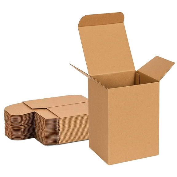 Ucanpack Kraft Product Boxes, Cardboard Packaging Paper Board Gift Box, 3 x 3 x 6" - 500/Bundle