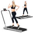 thumbnail image 1 of SuperFit 2.25HP 2-in-1 Folding Under Desk Treadmill W/Speaker Controller APP, 1 of 9