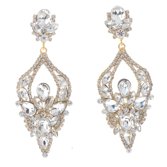 Rhinestone Post Earring