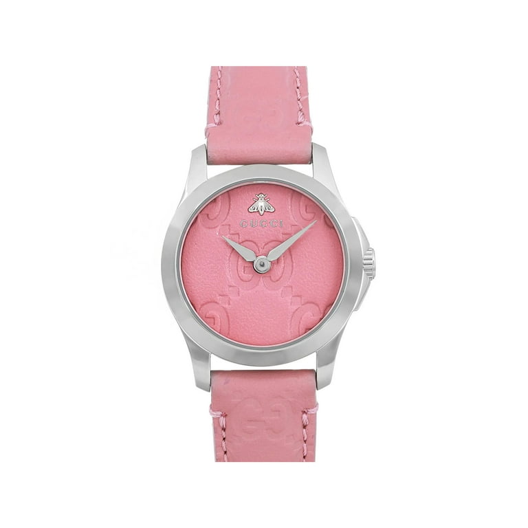 GUCCI腕時計 New Gucci G-Timeless 27mm Steel Pink Dial Quartz Ladies Watch