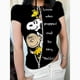 thumbnail image 2 of Camiseta ajustada de manga corta para mujer, camiseta informal de cuello redondo con Snoopy, camiseta ajustada, top sexy de verano, ropa superior Y2K para mujer, 2 of 5