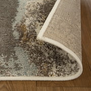 Superior Pixie Modern Abstract Indoor Runner Rug, 2' 7 x 8', Camel