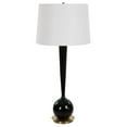 thumbnail image 4 of Uttermost Brielle Polished Black Table Lamp, 4 of 7