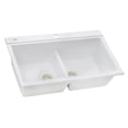 thumbnail image 6 of Ruvati 34 inch epiGranite Topmount Workstation Ledge Kitchen Sink, 6 of 12