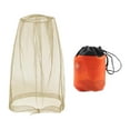 thumbnail image 1 of Mosquitera para sombrero con bolsa de transporte, resistente malla para la cabeza y la cara. Amarillo S, 1 of 9