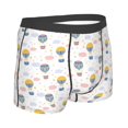 thumbnail image 4 of Uemuo Hot Air Balloon Pattern Men's Boxer Briefs,Trunk Anti-Chafing,Comfortable, Durable, and Stylish Underwear-X-Large, 4 of 9