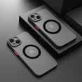 thumbnail image 3 of Magsafe-funda magnética de lujo para teléfono, carcasa a prueba de golpes para iPhone 13, 14, 12, 11 Pro Max, Mini, X, XR, XS, 14Plus, 3 of 5