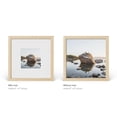 thumbnail image 4 of Oak Wood and Glass Single Picture Frame 8x8, 4 of 7