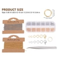 thumbnail image 2 of WASHWEPE 1Jgo Kit Completo Para Crear Joyería Con Cadenas Y Langosta De Cobre, 2 of 6
