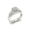 thumbnail image 2 of 1/3ct TDW 10k White Gold Diamond Bridal Set, 2 of 4