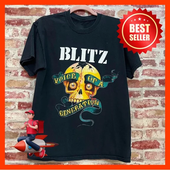RARE SALE 30% - Blitz Band Voice of a generation Unisex T-shirt