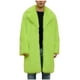 thumbnail image 1 of Kalauyu Men's Faux Fur Coat Winter Long Faux Coat Fluffy Thick Trench Coat for Men, 1 of 9