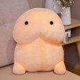 thumbnail image 1 of Almohada de peluche de pene de color carne para novia, juguete suave y Sexy, cojín de simulación divertido, regalo encantador, Kawaii Fivean Peluches, 1 of 2
