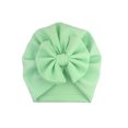 thumbnail image 1 of FOCUSNORM Baby's Hairband Cap Single Color Skin Friendly Soft Bow Headband Hat, 1 of 2