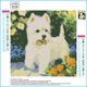 thumbnail image 5 of Pequeño Perro Blanco Lleno Diamantes Sala Estar DIY Diamante Mágico Cuadrado Diamante Punto Cruz Kit 30*30 Cm D238, 5 of 9
