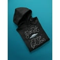 thumbnail image 3 of I Want To Believe Quote Hoodie Women -Image by Shutterstock, Female Small, 3 of 4