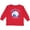 Red, variant on Inktastic Rosie Riveter United USA Girls Long Sleeve Toddler T-Shirt
