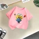 thumbnail image 3 of Camiseta de algodón de verano para niños con diseño de Papá Despicable, cómoda e informal, para bebés, con los Minions divertidos, para niños y niñas, 3 of 5