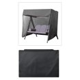 thumbnail image 1 of Funda impermeable para columpio de 3 plazas, silla colgante de jardín, protección para hamacas, refugio para muebles, resistente al polvo y la lluvia Los 225x155x150cm Macarena funda de asiento de columpio, 1 of 7