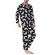 thumbnail image 2 of Balery Game Pijama para Hombre de Dos Piezas con Manga Larga, Conjunto de Dormir y Descanso Suave con Bolsillos-Large, 2 of 7