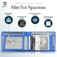 thumbnail image 5 of Minimalist Bifold RFID Blocking Smart Wallet with Air Tag Holder  Clip, 5 of 11