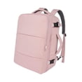 thumbnail image 2 of Mochila Mochila portátil con cremalleras suaves para viajes de escalada en interiores y exteriores Rosa, 2 of 8