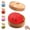 C#Red, variant on Mystery Dumpling Squishies Giant Steamed Bun Tool with Box Stress Ball Fidget for Adults Glitter Decompression 3.94 inches
