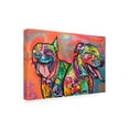 thumbnail image 2 of Dean Russo 'Two Happy Pups' Outdoor Canvas, 2 of 3