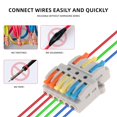thumbnail image 4 of DIANN 10 conectores de palanca para cables 28-12 AWG 32 A 400 V, 4 of 5