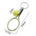 thumbnail image 5 of Visland Realistic Key Chain Convenient Metal Three-dimensional Tennis Racket Key Organizer for Gifts, 5 of 8