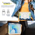 thumbnail image 6 of FJLBDE Case for Honor Pad X10 Pro 11.5 inch (2026) with 360 Kickstand, Shoulder Strap Carrying Protective Cover, Multicolor Blue, 6 of 6