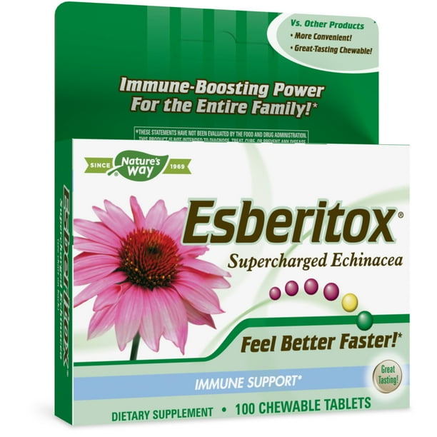 Nature’s Way Esberitox®, Supercharged Echinacea, Immune Support.* 100