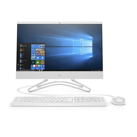 HP 22 All-in-One, 21.5" FHD Display, Intel Celeron G4900T, 1TB HDD, 4GB RAM, Windows 10, White