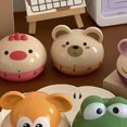 thumbnail image 2 of Mechanical Kitchen Timers, Mechanical Kitchen Timers Cartoon Animal Shape Accurate 60 Minutes Manual Timer for Students, 2 of 5