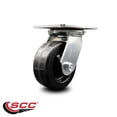 thumbnail image 2 of 5 Inch Heavy Duty Top Plate Phenolic Swivel Caster with Roller Bearing SCC, 2 of 2