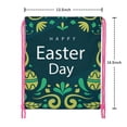 thumbnail image 5 of Easter Drawstring Backpack for Egg Hunt, 13.5" X 16.5" Waterproof Treat Bag, [Easter Theme] Print, 5 of 5