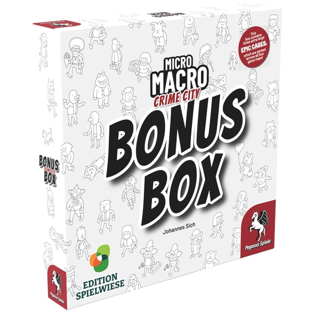 Expansión de juegos de misterio de mesa Micro Macro Crime City