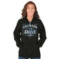 thumbnail image 4 of Courage From Above Religious Jesus Zip Up Hoodie Men's Women's Brisco Brands M, 4 of 6