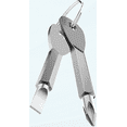 thumbnail image 1 of Screwdriver Keychain Pocket Repair Tool Multi Mini Cool Gadgets for Men Small Gift for Women (Silver), 1 of 3
