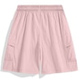 thumbnail image 6 of Jalioing Mens Quick Dry Cargo Shorts Solid Color Loose Breathable Workout Shorts Summer Drawstring Waist Sport Shorts, 6 of 7