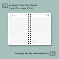 POPRUN Daily Planner 2024 2025 One Page A Day Spiral Hardcover POPRUN Daily Planner 2024 2025 One Page A Day Spiral Hardcover