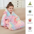 thumbnail image 2 of Sudadera portátil con capucha que brilla en la oscuridad para niños de 2 a 6 años, 2 of 7