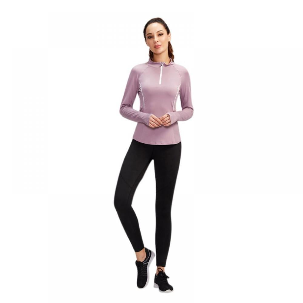 Women's Compression Tops Performance Athletic Long Sleeve Shirt