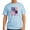 Light Blue, variant on - American Flag Welder Design Welding Image T Shirt - Men's Classic Graphic T-Shirt