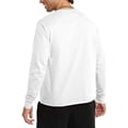 thumbnail image 2 of Camisa de Manga Larga Champion para Hombre, Corte Estándar, Blanca, Talla S, 2 of 5