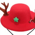 thumbnail image 3 of QUMIIRITY Sombrero Para Mascotas Con Cuernos De Reno Para Y Fiesta En Material Transpirable, 3 of 8