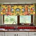 thumbnail image 5 of Ryvnso Birds on Branch Curtains Sets Short Curtain Rod Pocket Half Window Cafe Farmhouse Tier 2 Panels 57"W x 36"L, 5 of 7